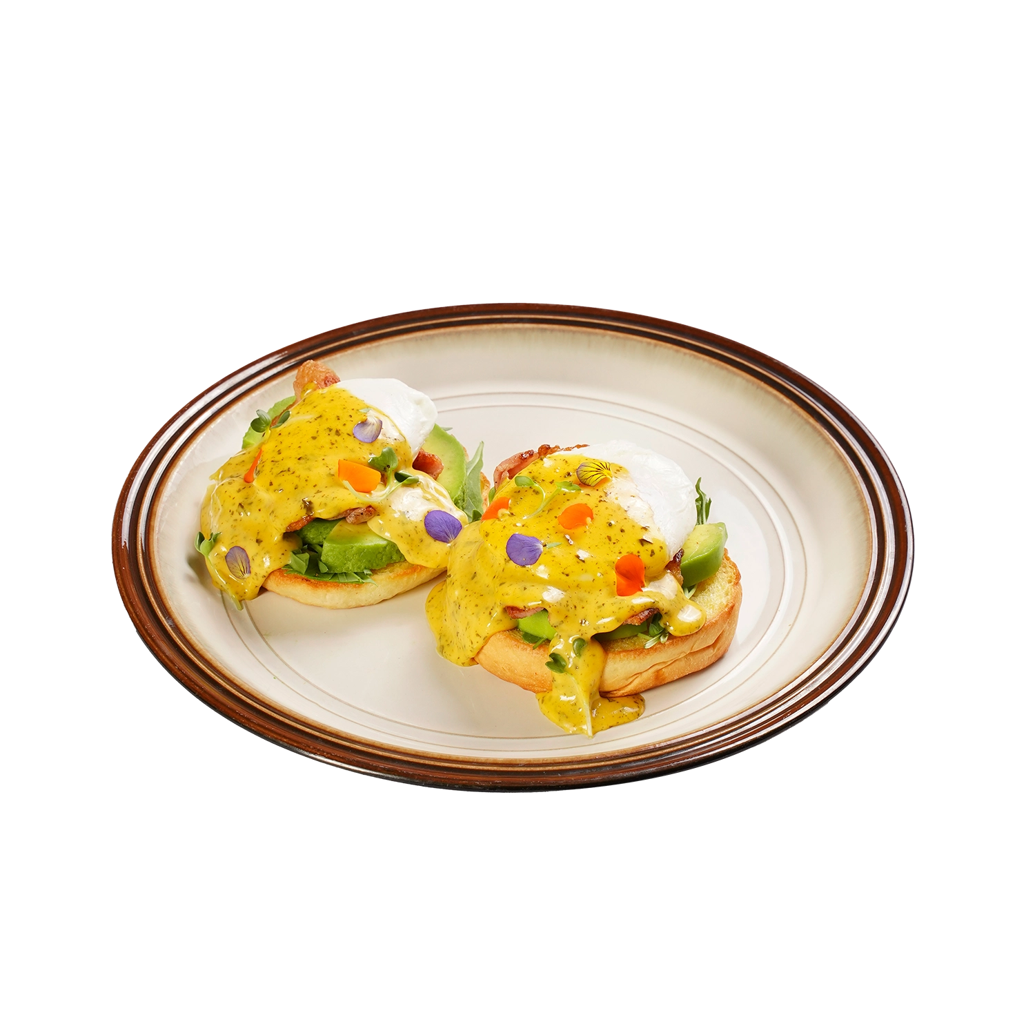 Egg Benedict Kale Hollandaise Solasta Brunch Hanoi