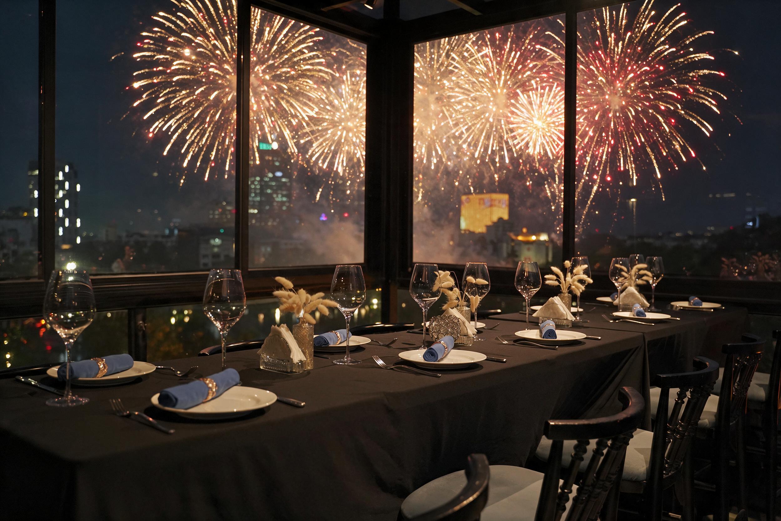 Panoramic view from Solasta Restaurant